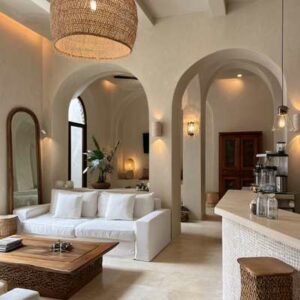 Warm Lighting in Fall Home Staging