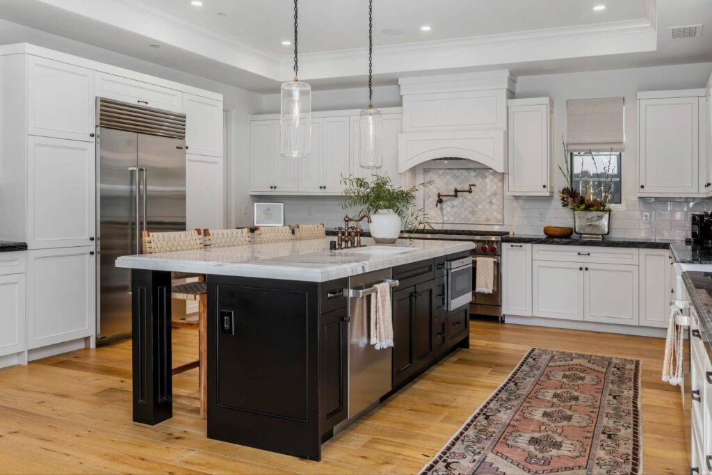 New Home Staging for a Winter Open House