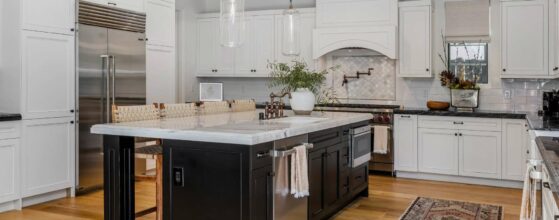 New Home Staging for a Winter Open House